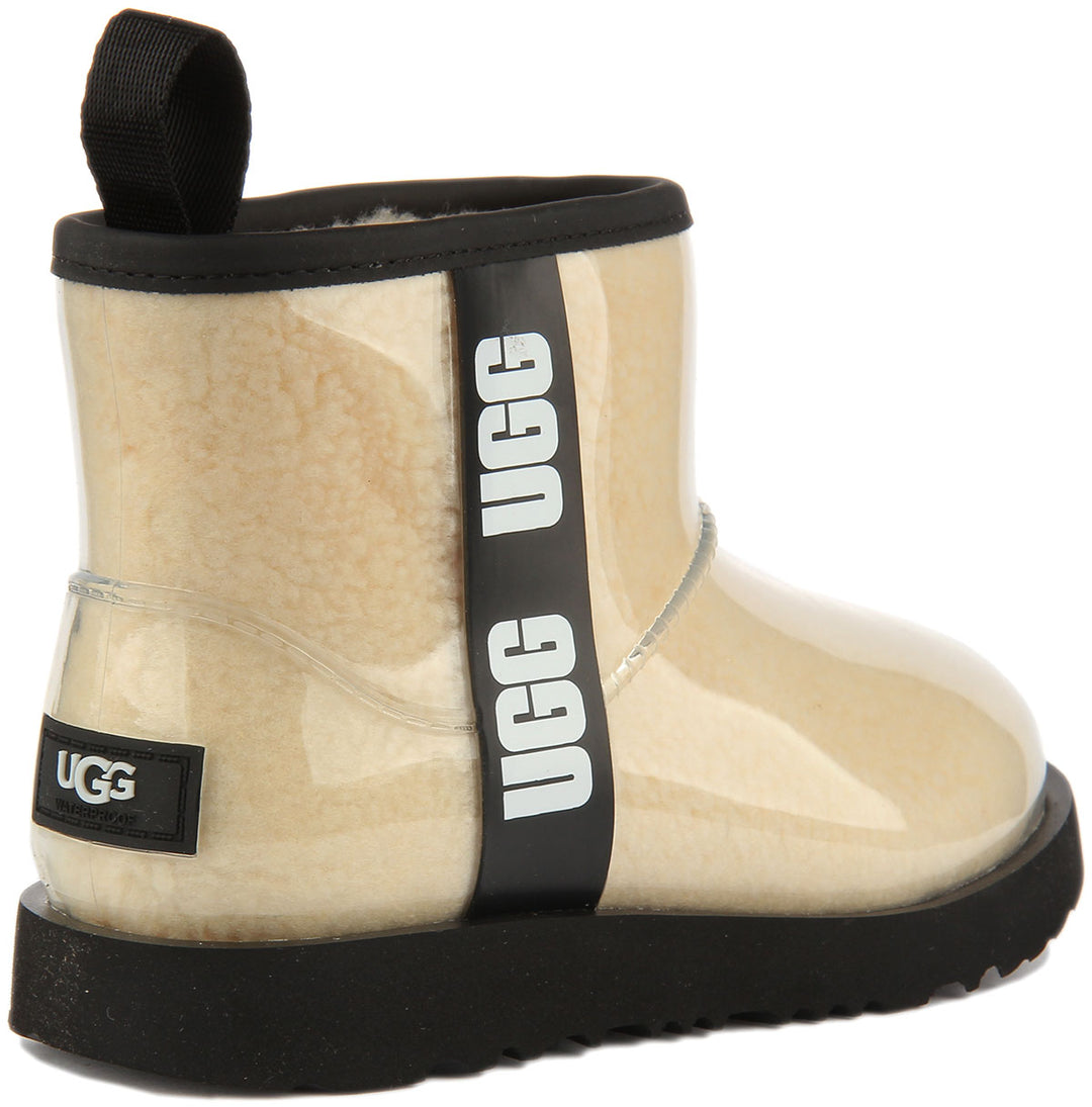 Ugg Australia Classic Clear In Natural For Kids