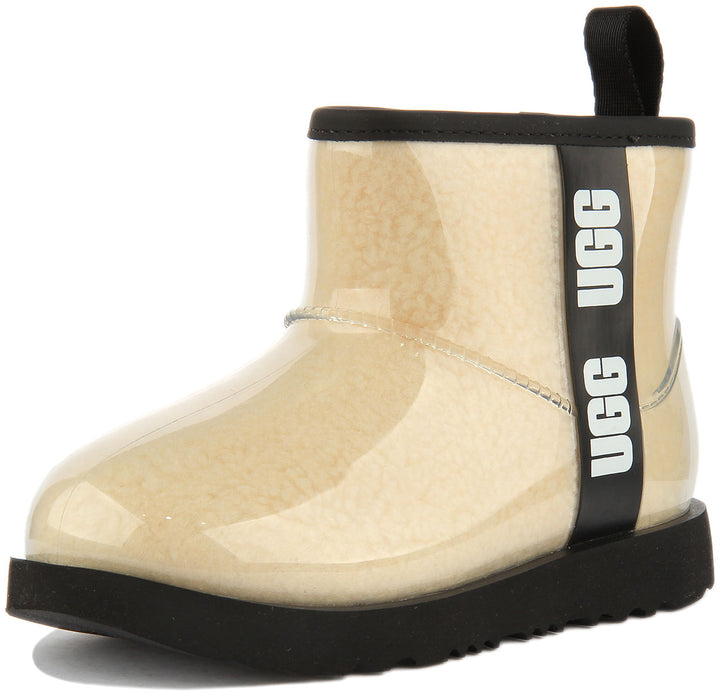 Ugg Australia Classic Clear In Natural For Kids