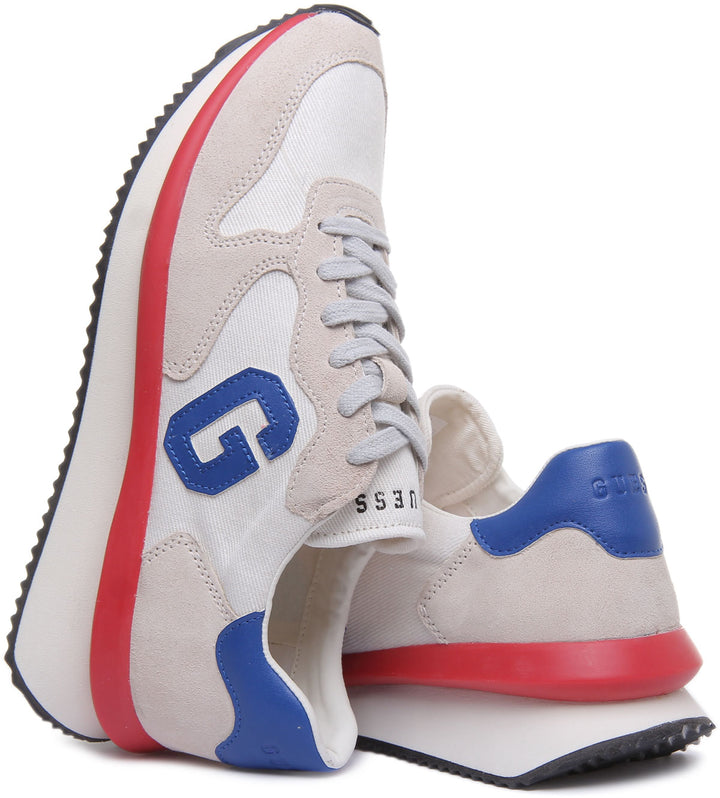 Guess Made Lace Up In Off White For Men