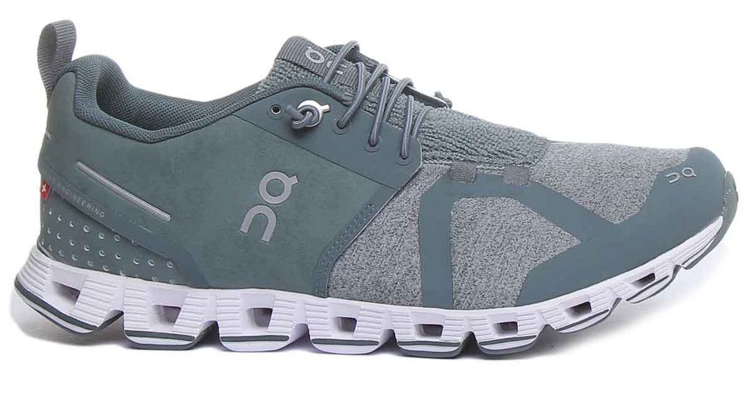 On Running Cloud Terry Zapatillas deportivas Soft Touch Feel Iconic Cloud para mujer en oliva