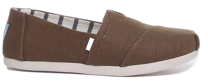 Toms Classic Canvas In Olive