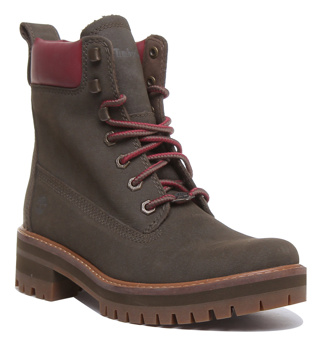 Timberland Damen Courmayeur Valley Stiefel Für Damen In Braun