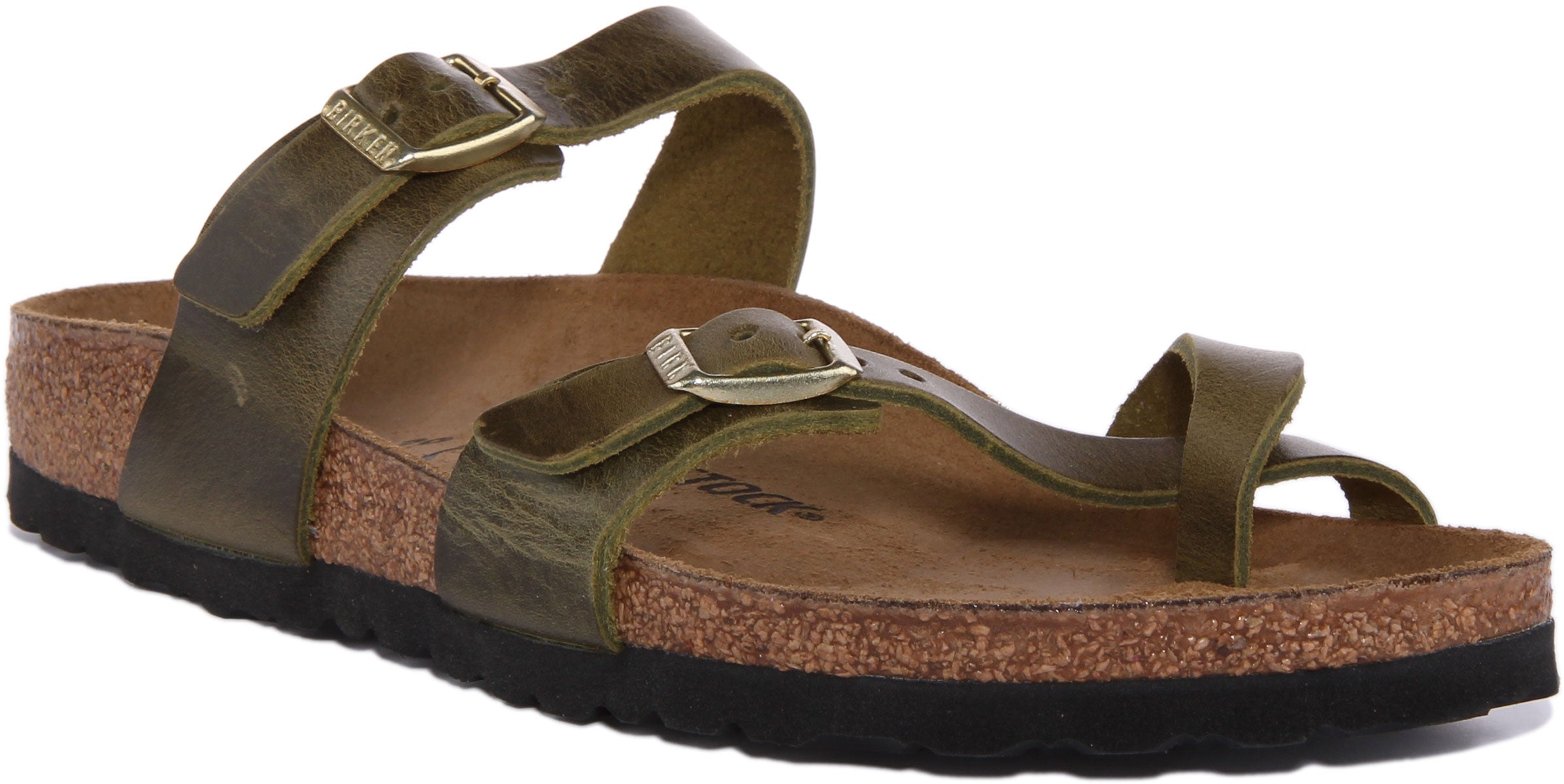 Olive birkenstock sandals online