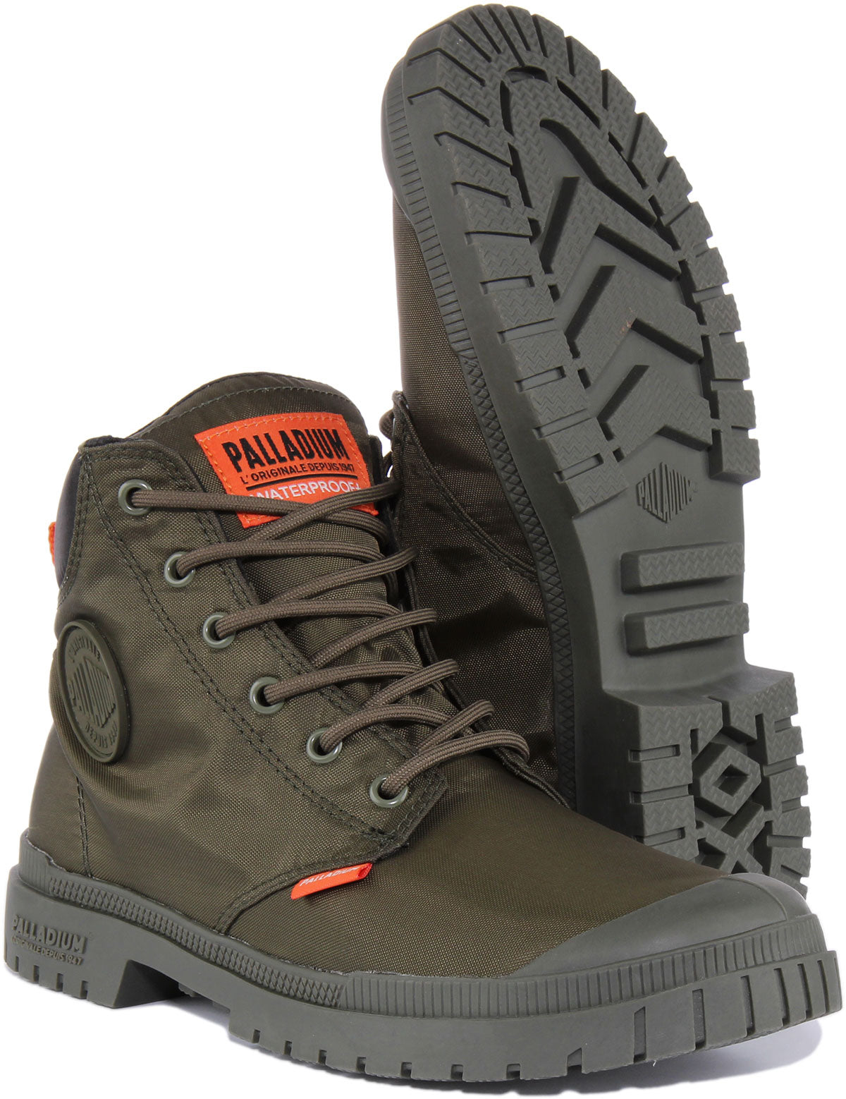 Palladium deals nylon boots