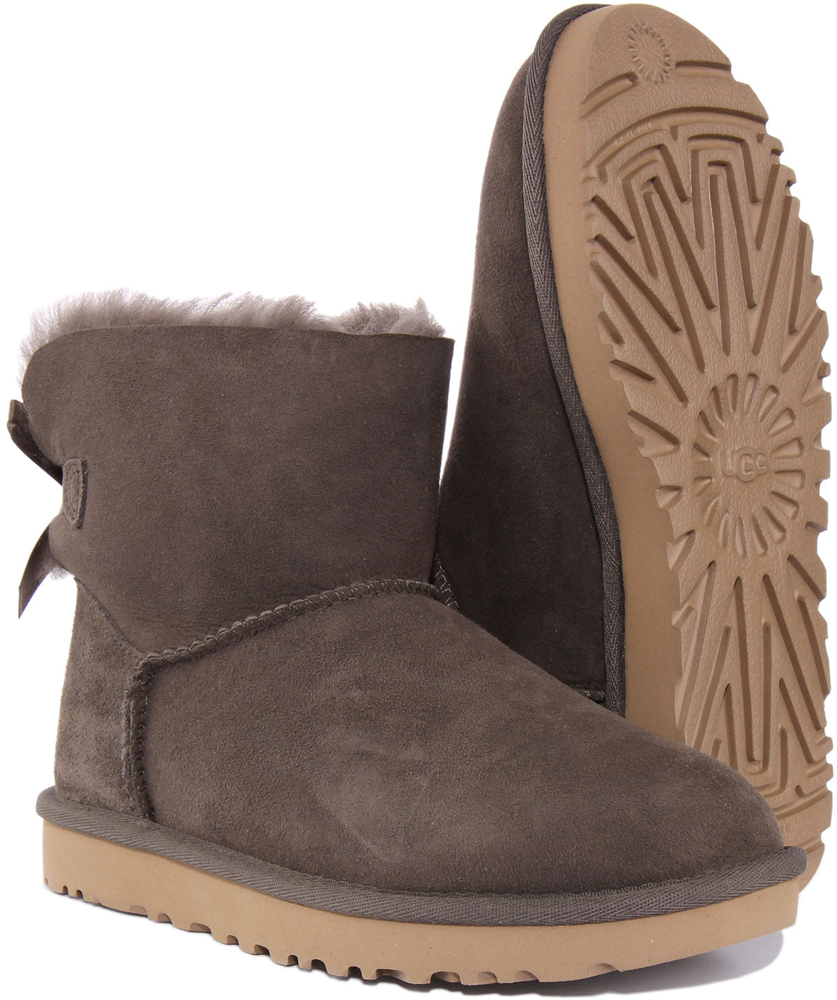 Ugg mini clearance bailey button braun