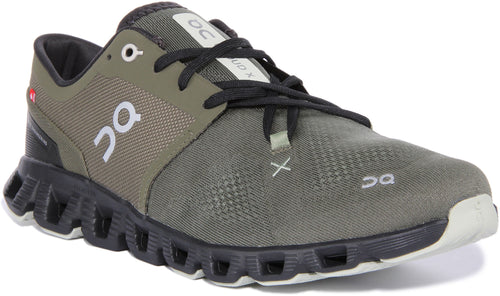 On Running Cloud X 3 In Olive For Men