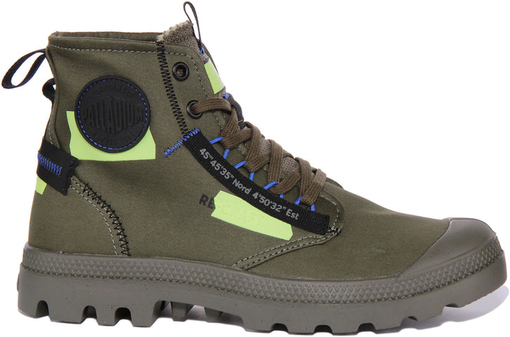 Palladium Pampa Hi In Olive