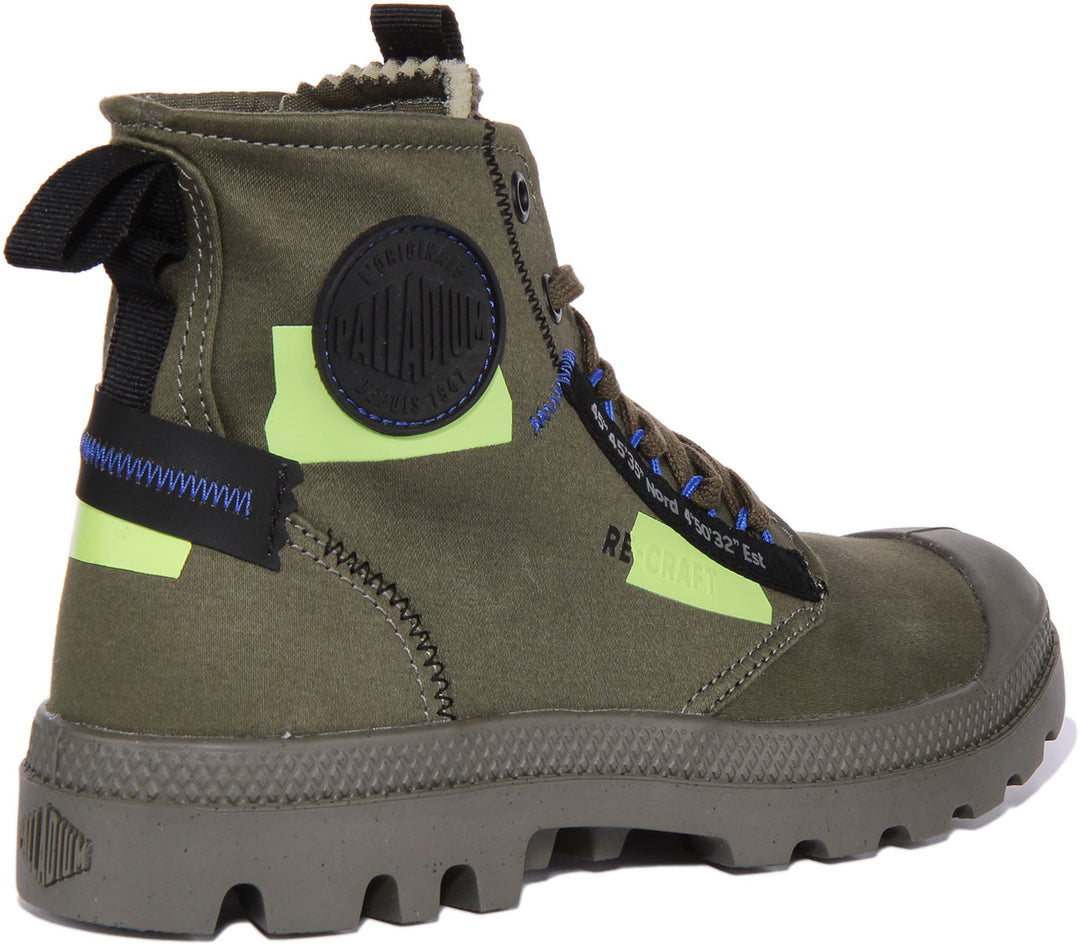 Palladium Pampa Hi In Olive