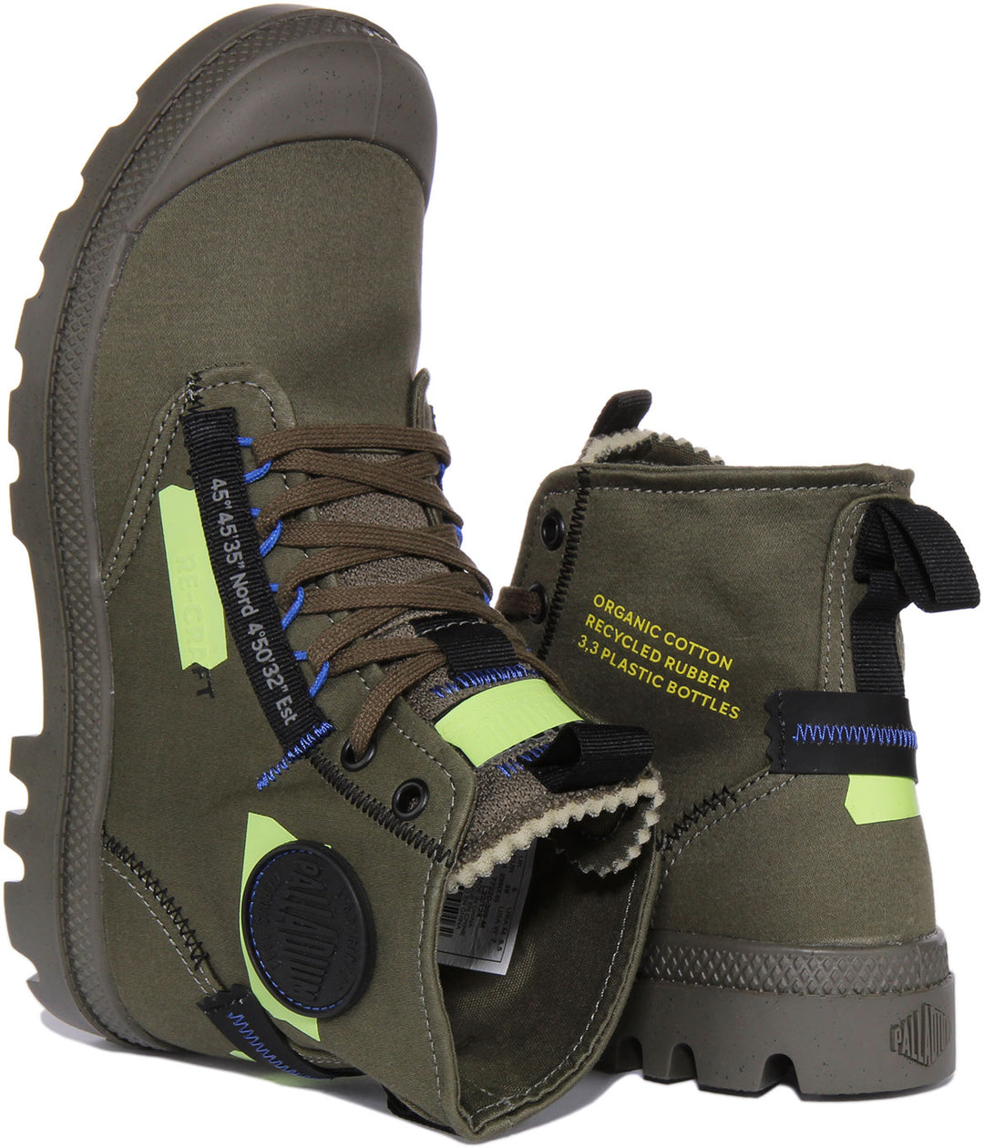 Palladium Pampa Hi In Olive