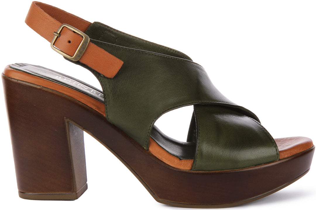 Justinreess England Vida In Olive For Women