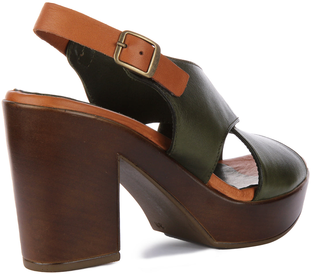 Justinreess England Vida In Olive For Women