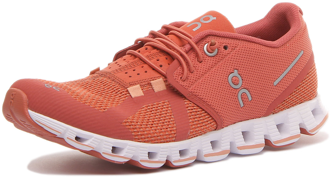 On Running The Cloud In Orange For Womens Waterproof Lightweight