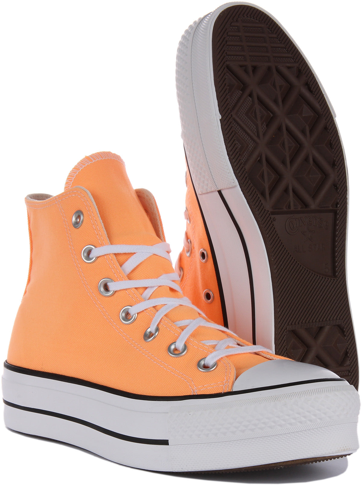 Converse hi sales donna arancione