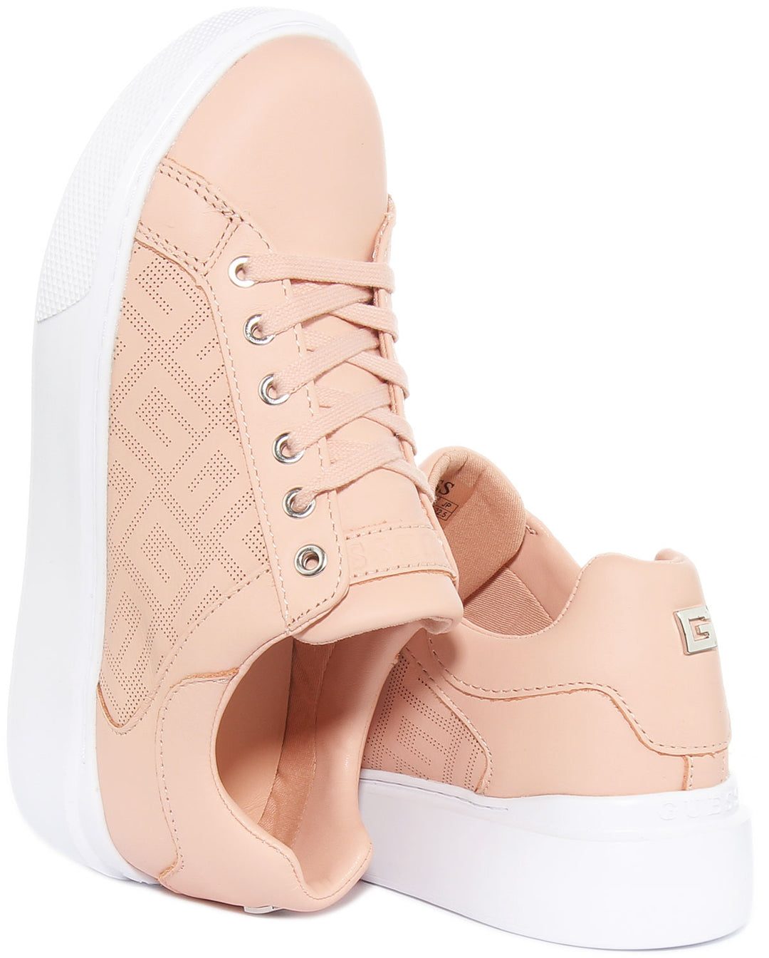 Guess Ivee Platform In Pink For Women