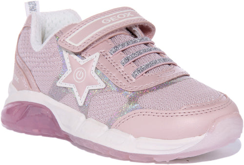 Geox J Spaziale In Pink For Kids