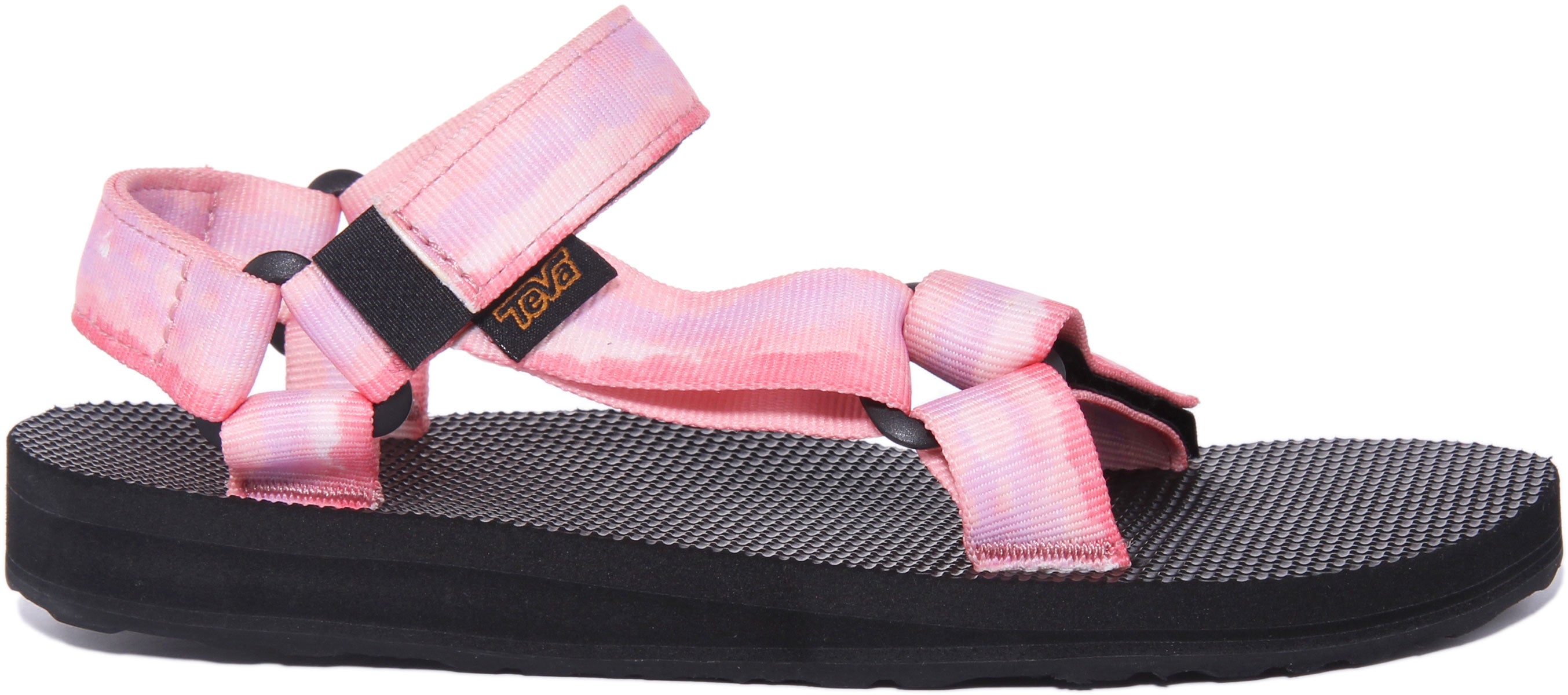 Pink tevas sales