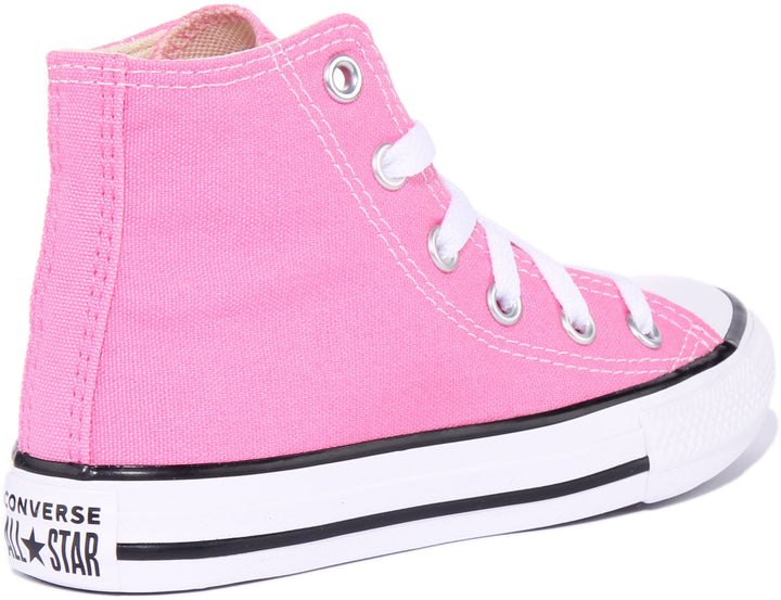 Converse All Star Hi Core Kid In Pink For Kids