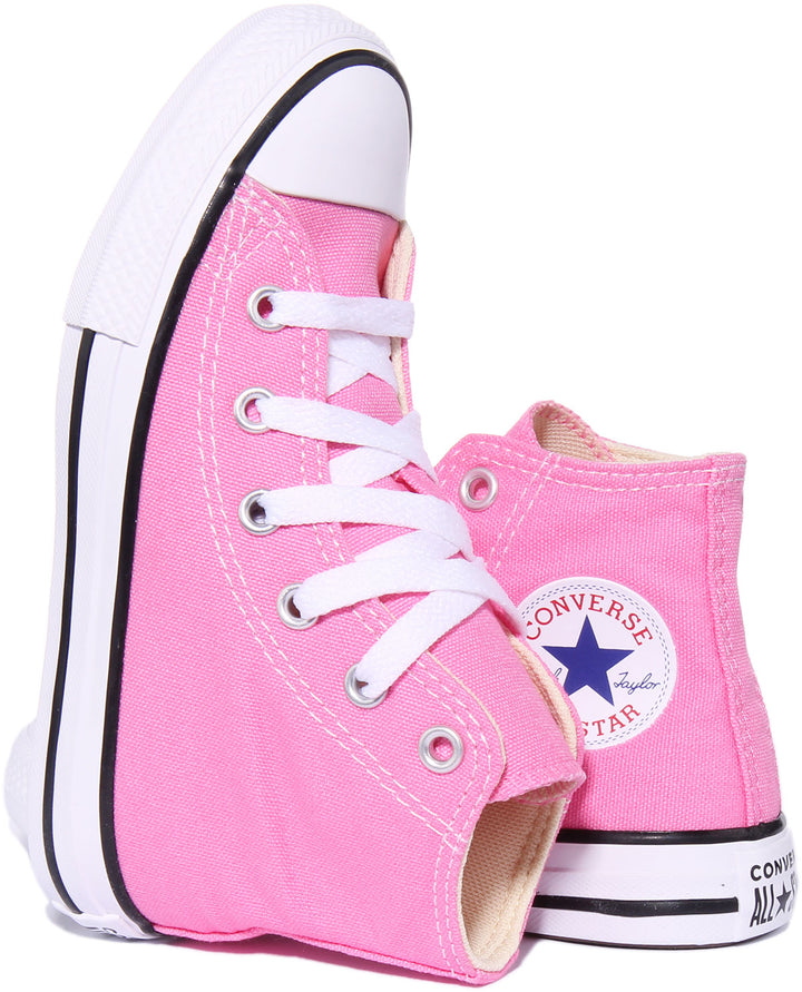 Converse All Star Hi Core Kid In Pink For Kids