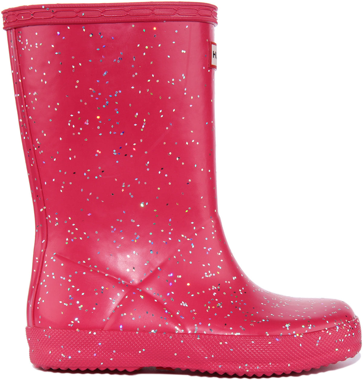 Pink glitter shop hunter wellies