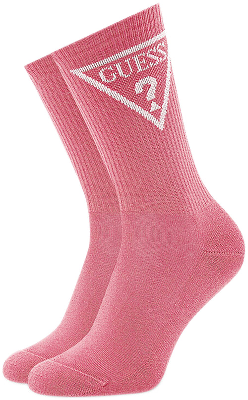 Guess Single Pair Socks In Pink For Women