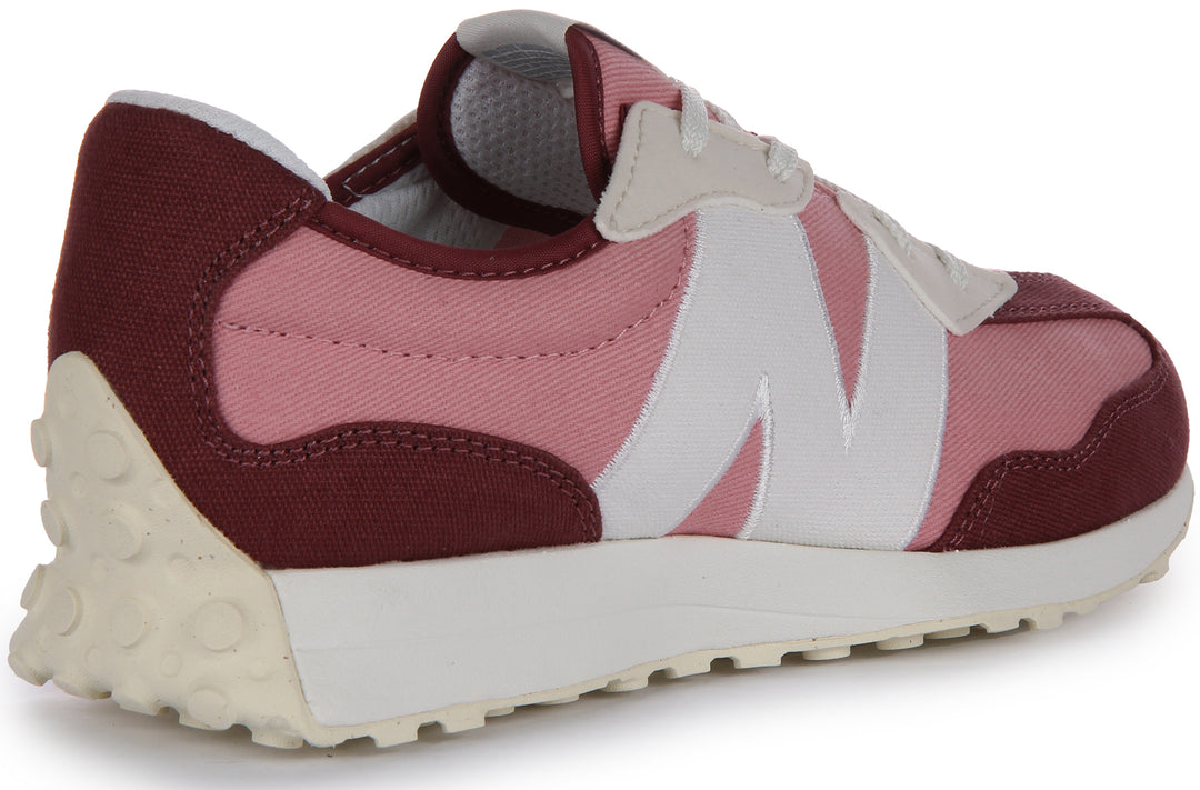 New Balance GS 327 DK In Pink For Junior