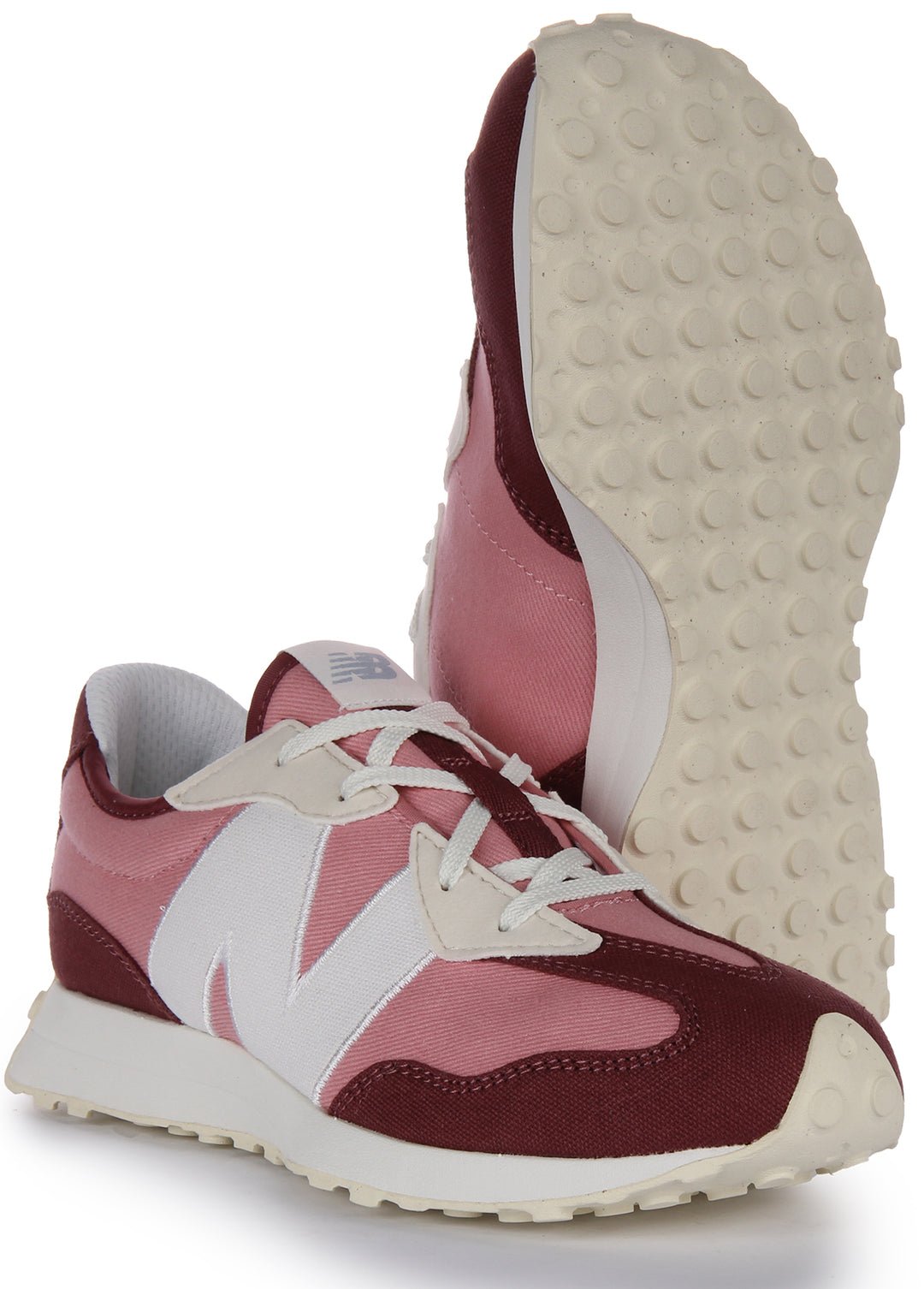 New Balance GS 327 DK In Pink For Junior