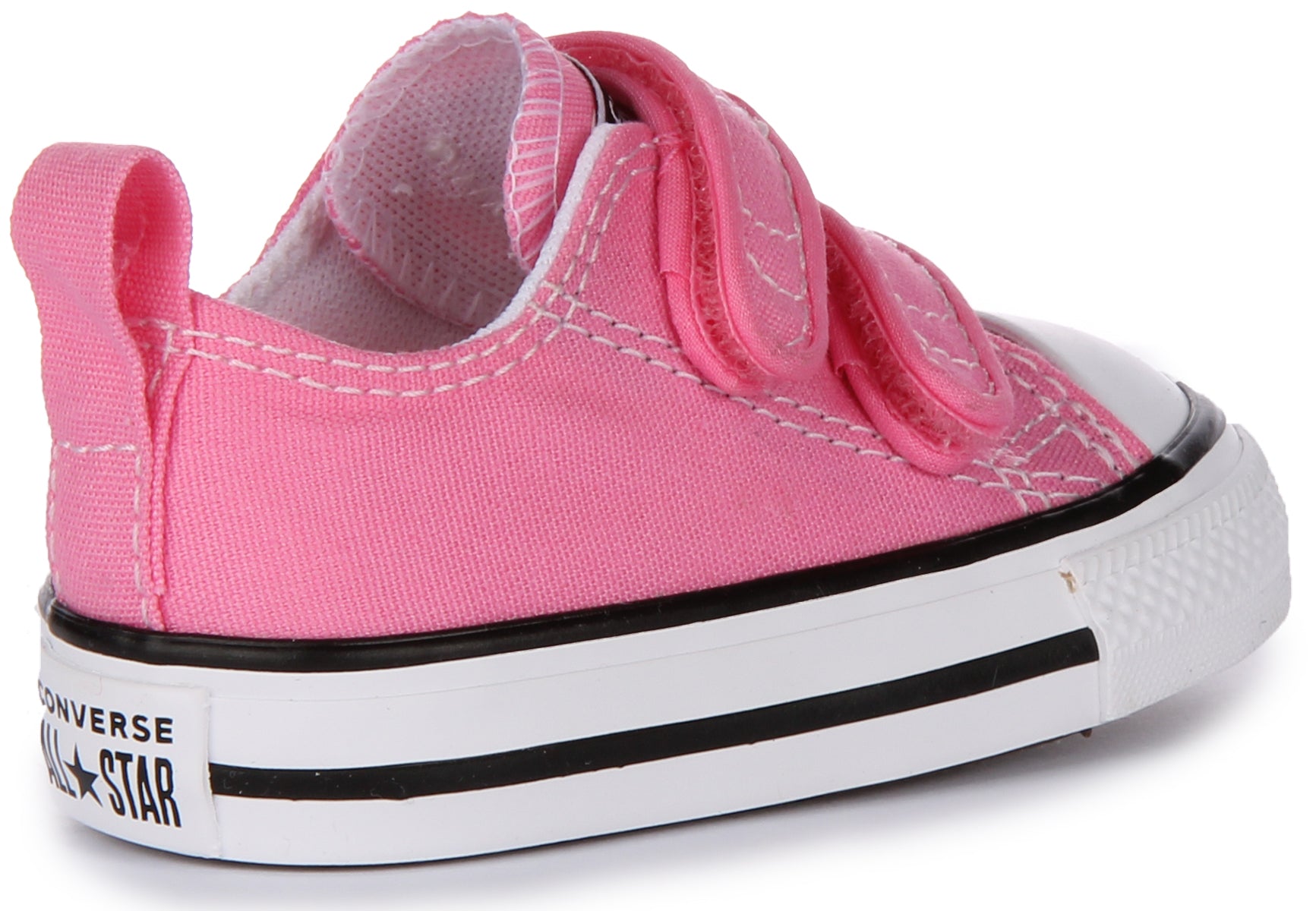 Pink shop converse velcro