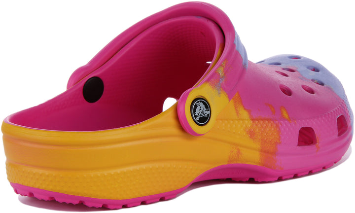 Crocs Classic Ombre In Pink