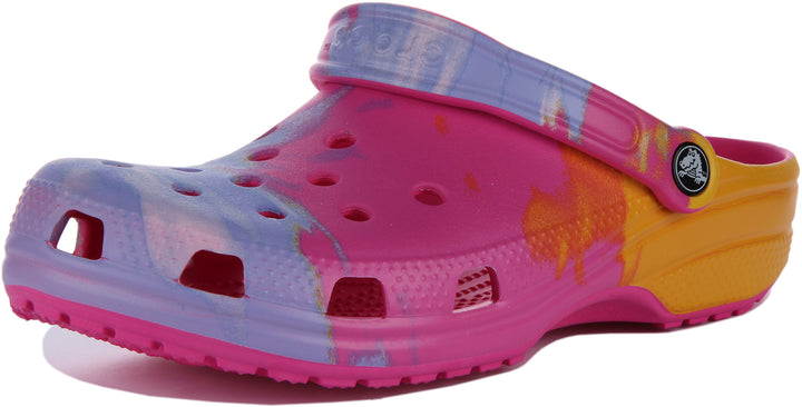 Crocs Classic Ombre Sandalo zoccolo da in rosa multi