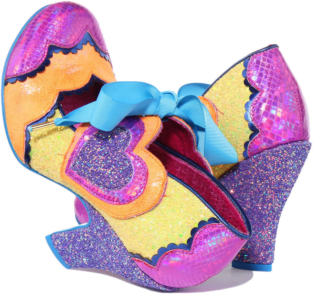 Irregular Choice Right On In Purple For Women
