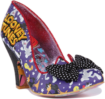 Irreguläre Wahl: Looney Time in Lila für Damen Looney Tune