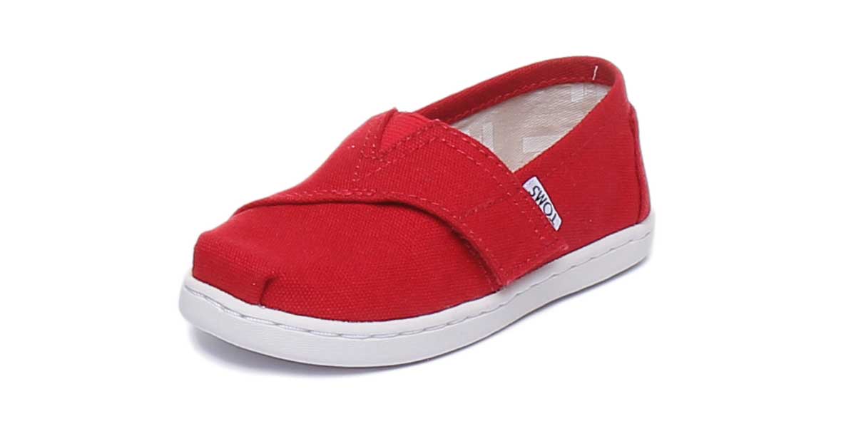 Red toms for on sale toddlers