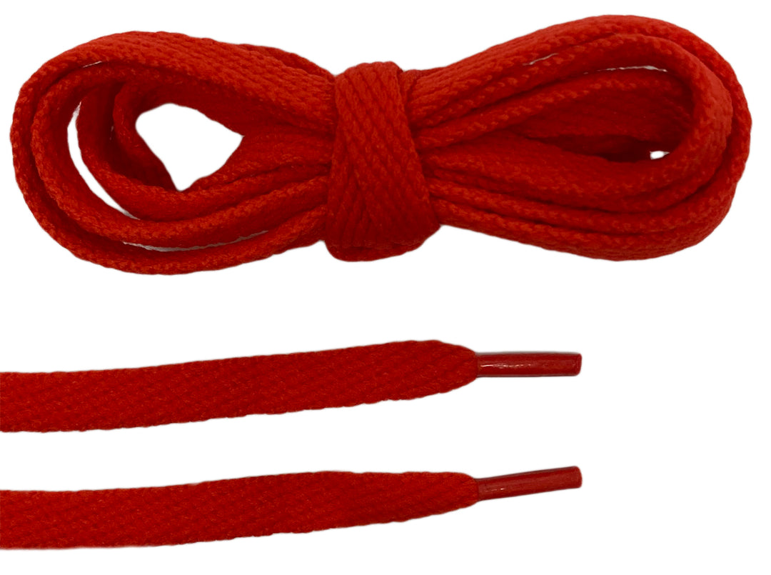 Tipstar Laces Flat Laces In Red