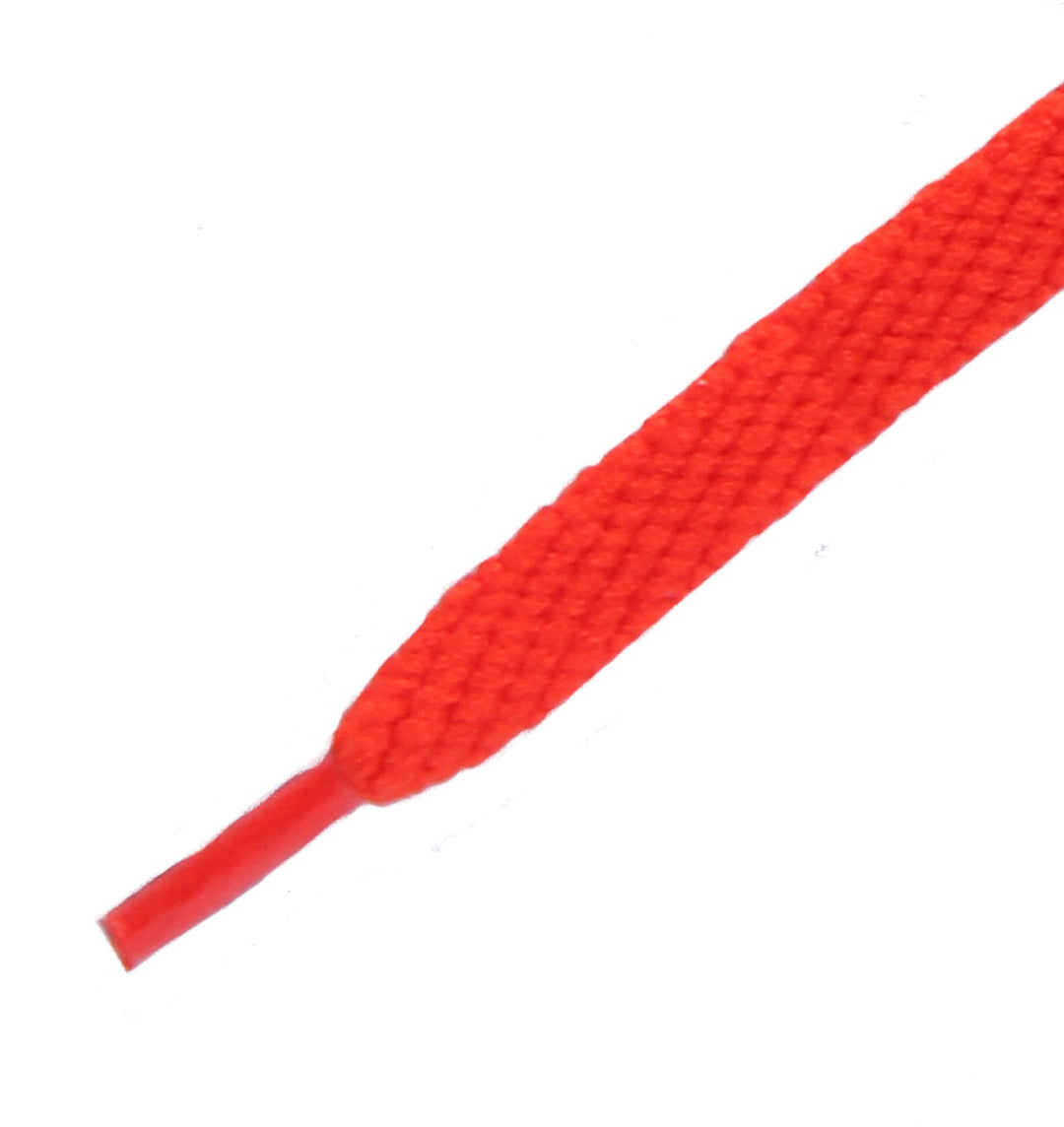 Tipstar Cordones planos largos de 125 cm para unisex en negro