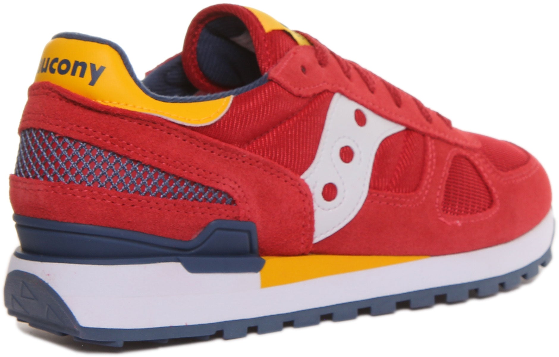 Saucony shadow store mens red