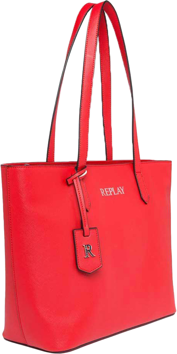 Replay FW3074.000 Frauen Synthetische Shopper Handtasche Rot