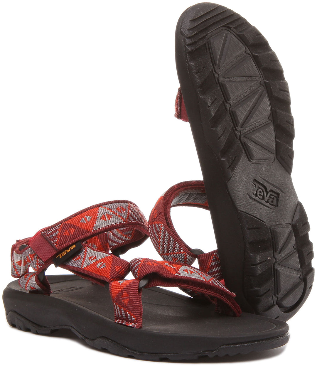 Teva Hurricane XLT2 Sandals In Red For Kids Vegan Hiking Sandals