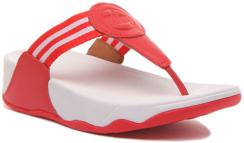 Fitflop Walkstar In Red For Women
