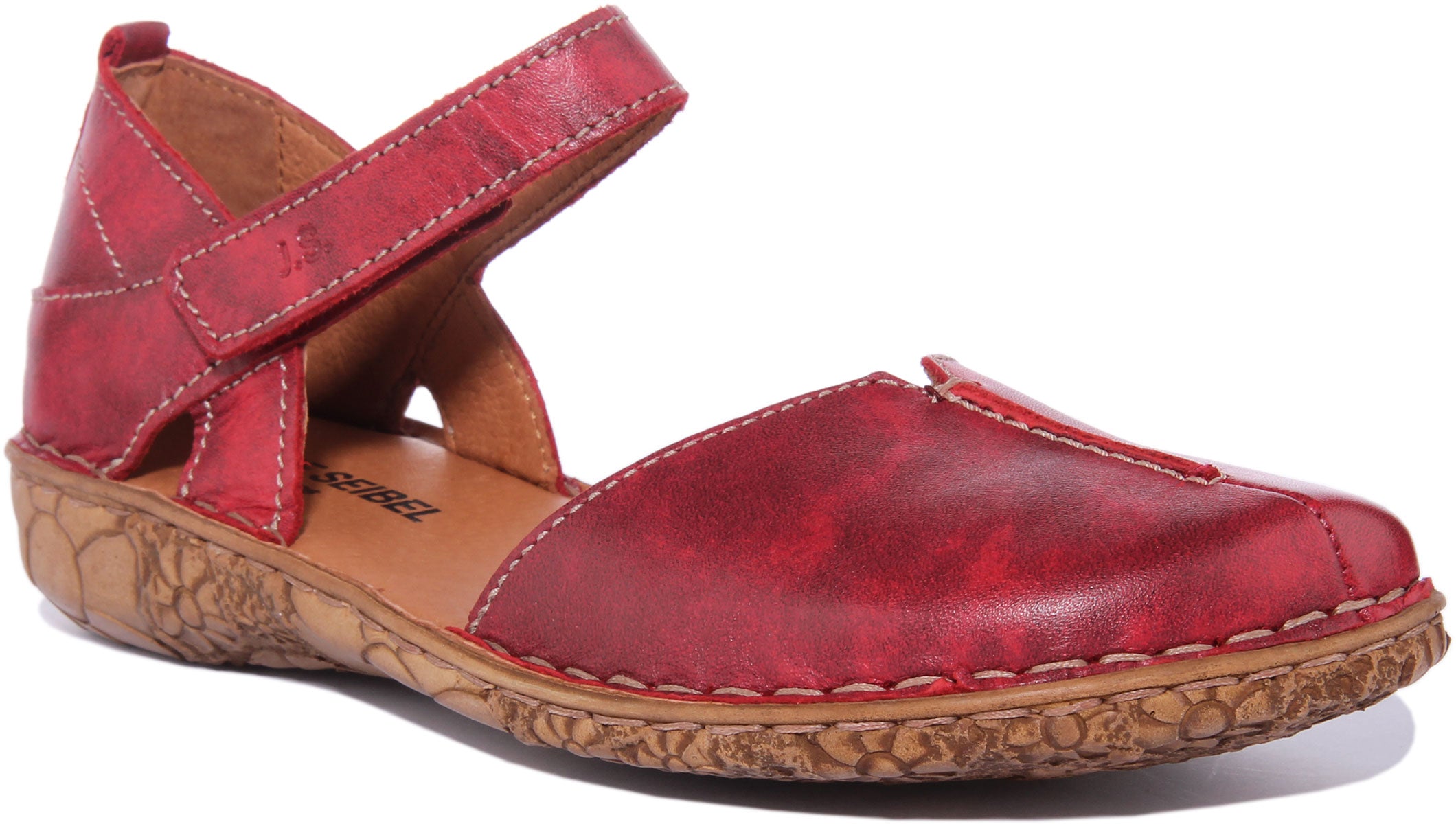 Josef seibel red sandals hot sale