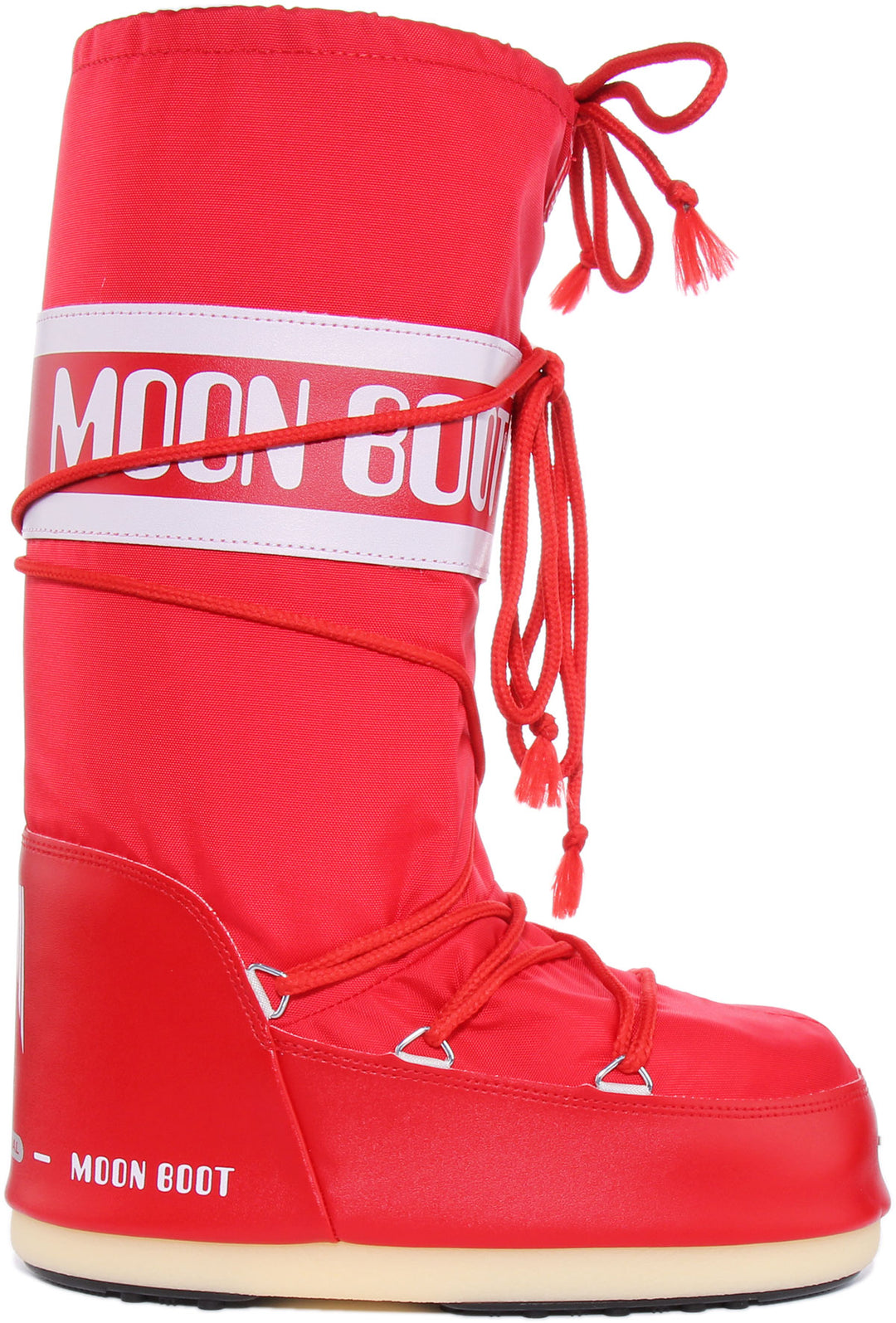 Moon Boot Nylon Moonboot In Red For Women