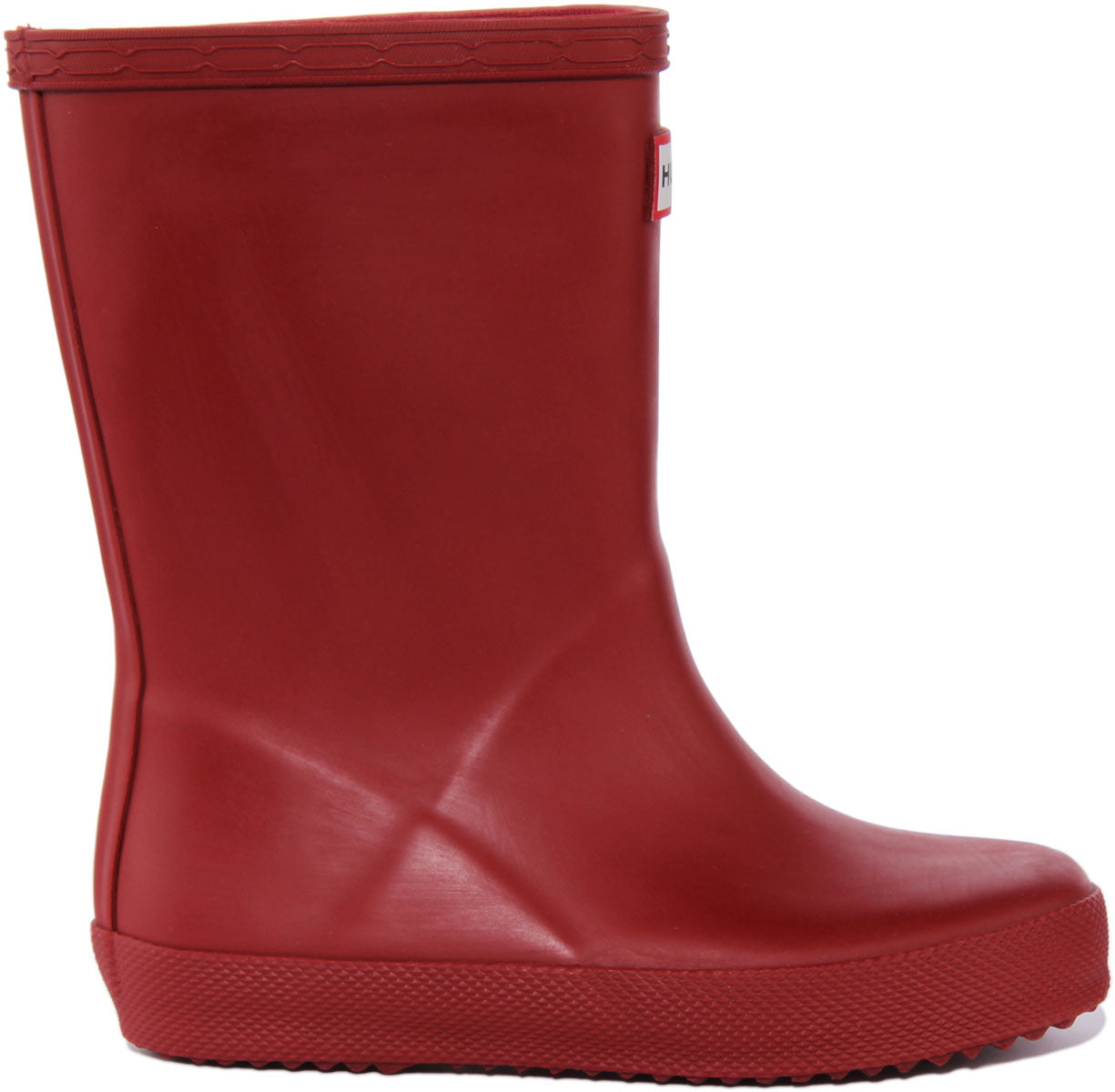 Hunter wellies shop kids red