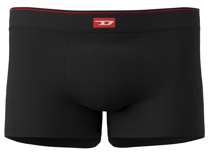 Diesel UMBX Damien Herren 3er Satz Boxer Trunks Baumwolle Rot