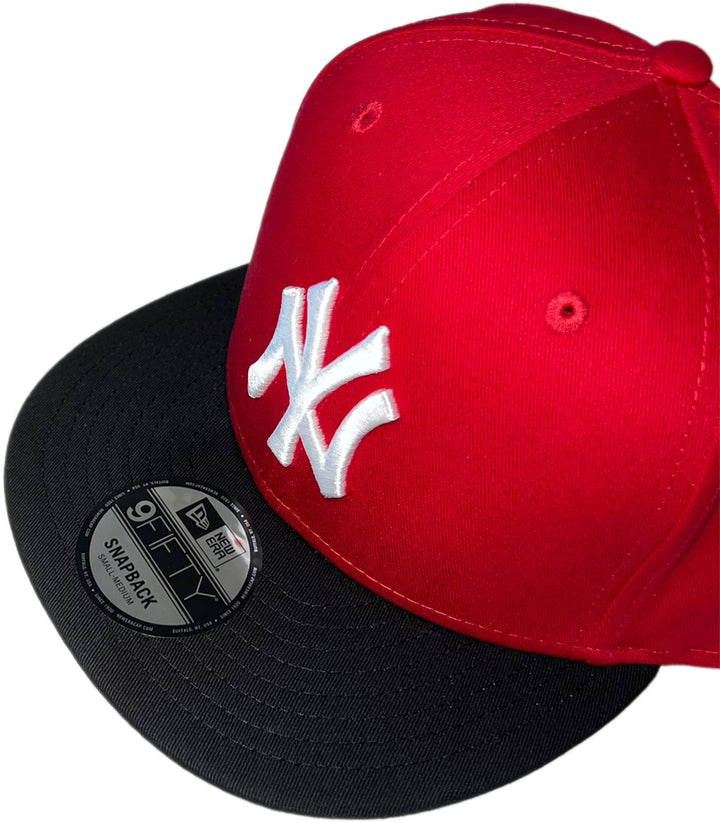 New Era 9Fifty Cappello snapback in cotone New York da in rosso nero