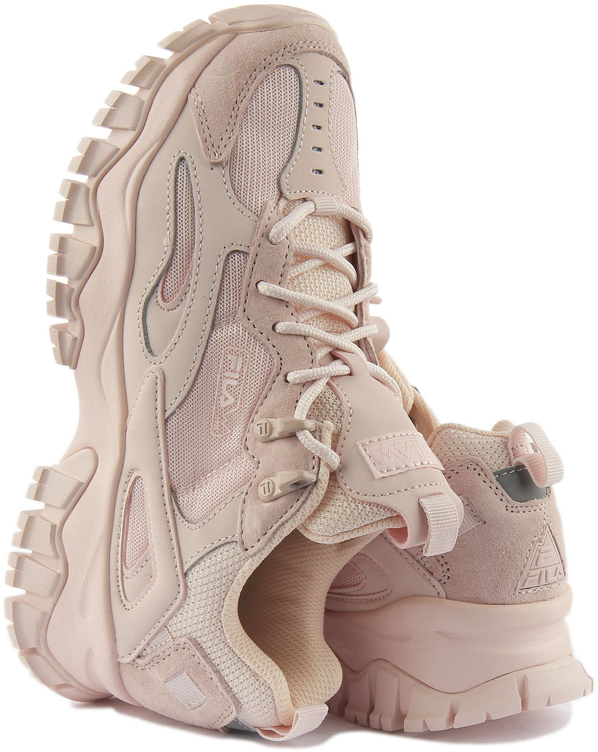 Fila Ray Tracer 2 In Rose For Women | Hiking Lace up Trainer