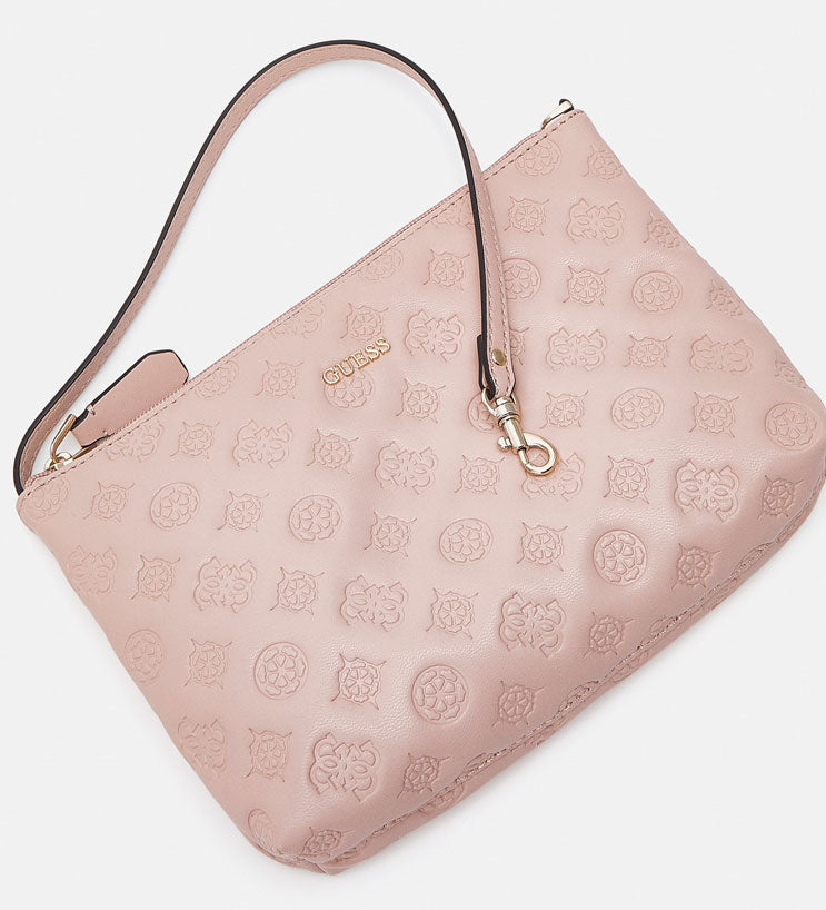 Guess Vikky Tote Handbag In Rose For Women