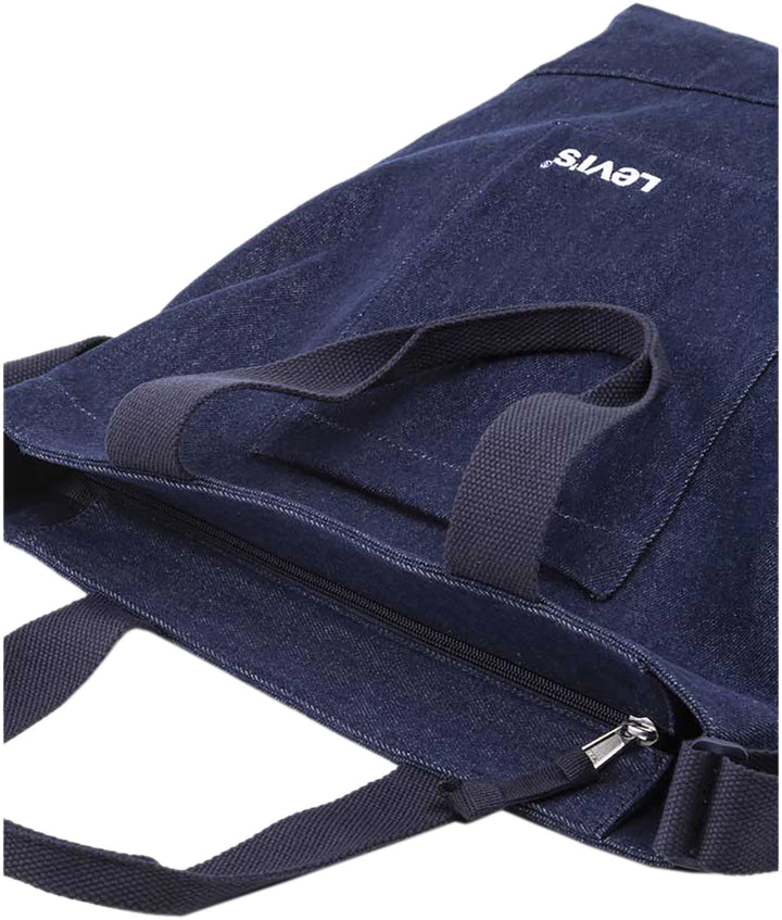 Levi's Icon Tote Frauen Baumwolle Tote Tasche Königs Blau