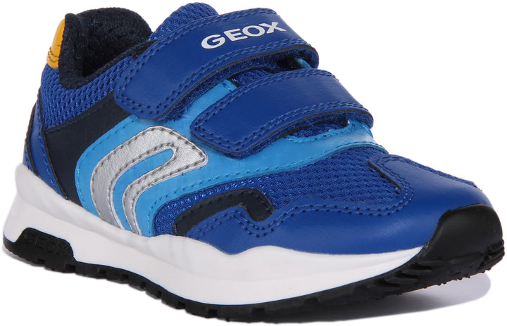 Geox J Pavel B. A In Royal Blue For Infants