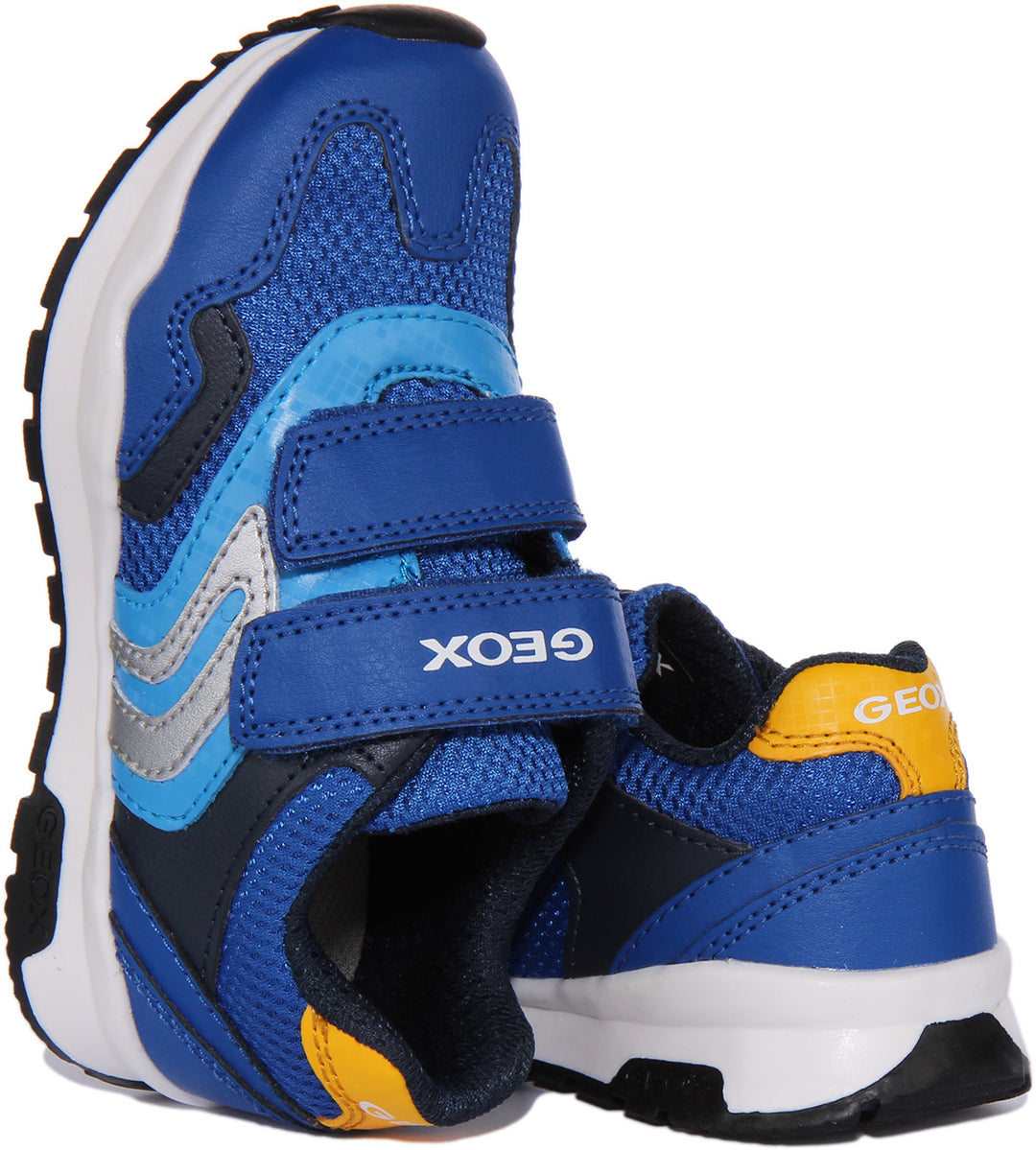 Geox J Pavel B. A In Royal Blue For Infants