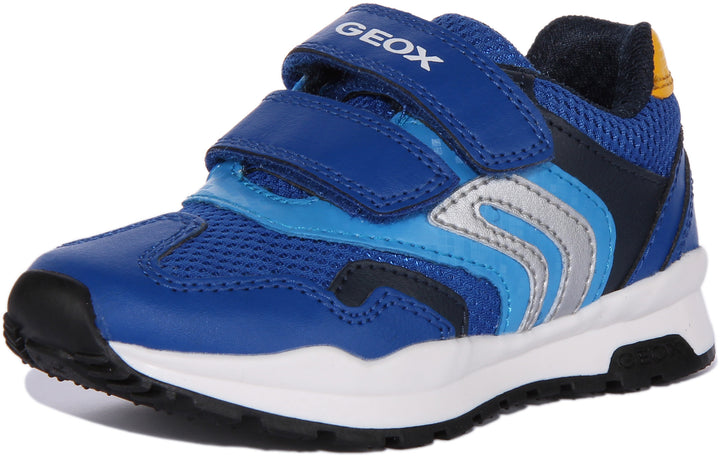 Geox J Pavel B. A In Royal Blue For Infants