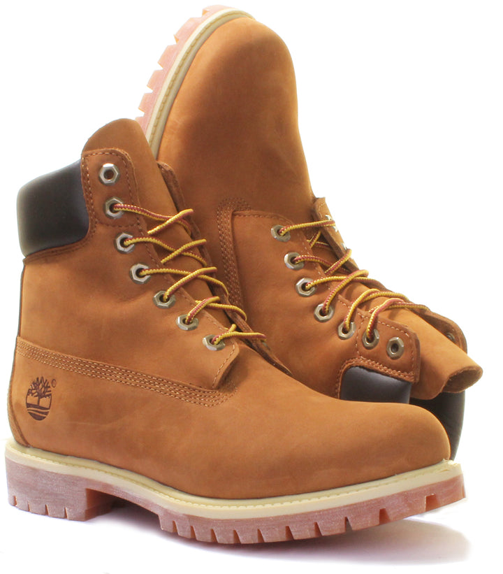 Timberland 6 Inch Ankle Boots In Rust For Rust
